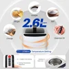 Portable Home Sauna Tent with 2.6L Steamer Remote Control & 9 Adjustable Steam Levels 1000W Steamer Effortless Relaxation 6