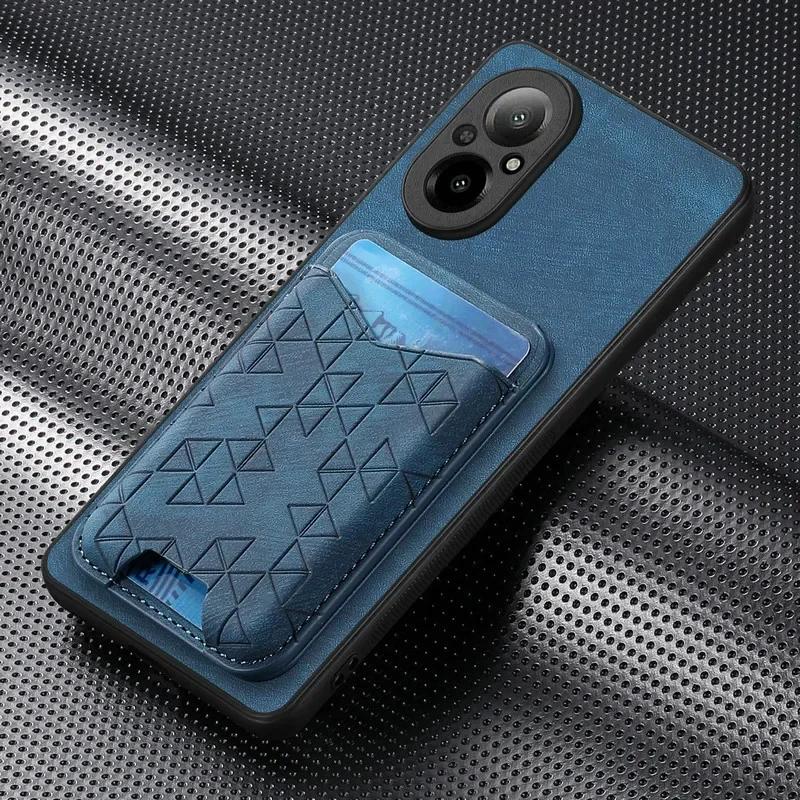 Luxury Leather Card Back Cover Case - Premium Design