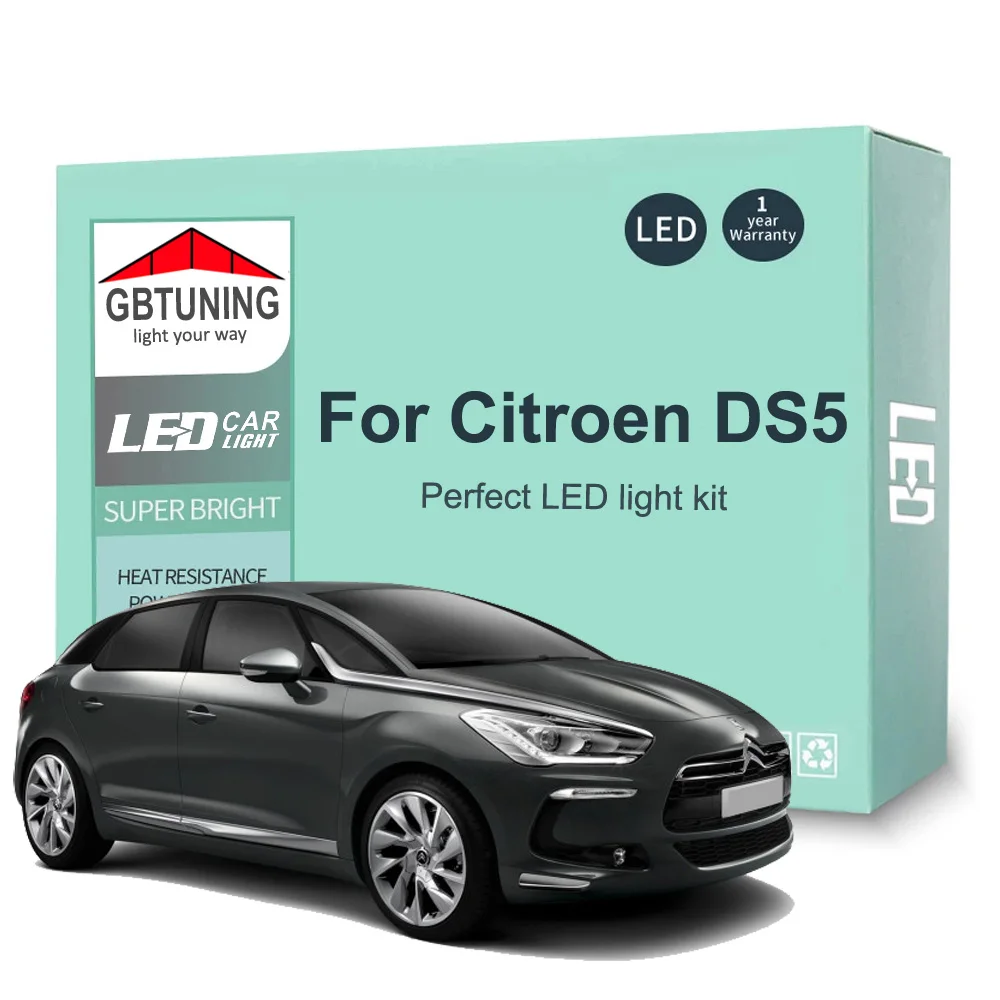 

20 шт., лампочка для Citroen DS5 2011 2012 2013 2015