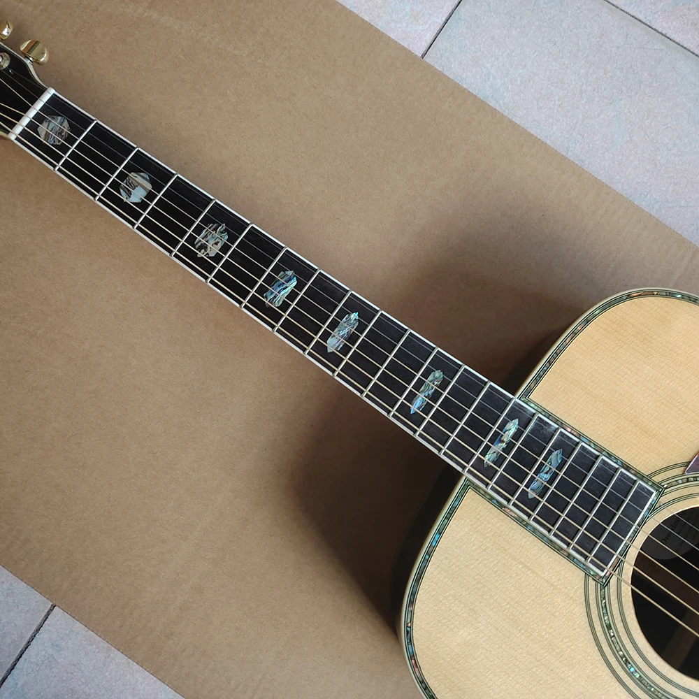 Acoustic Guitar D *-45 with 301EQ body for quick delivery