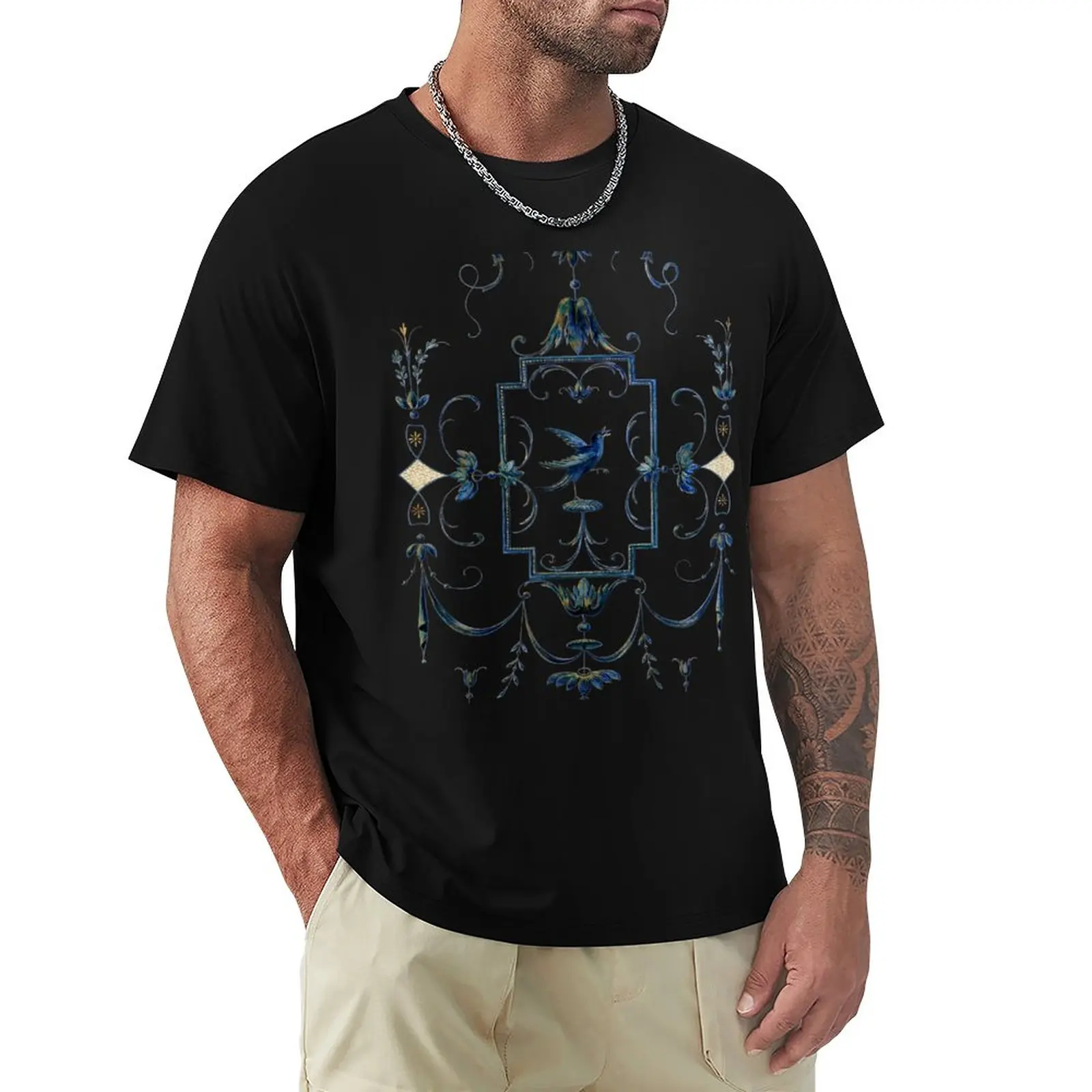 

Italian Renaissance Bird T-Shirt T-Shirt boys animal print plus size tops heavyweight t shirts for men