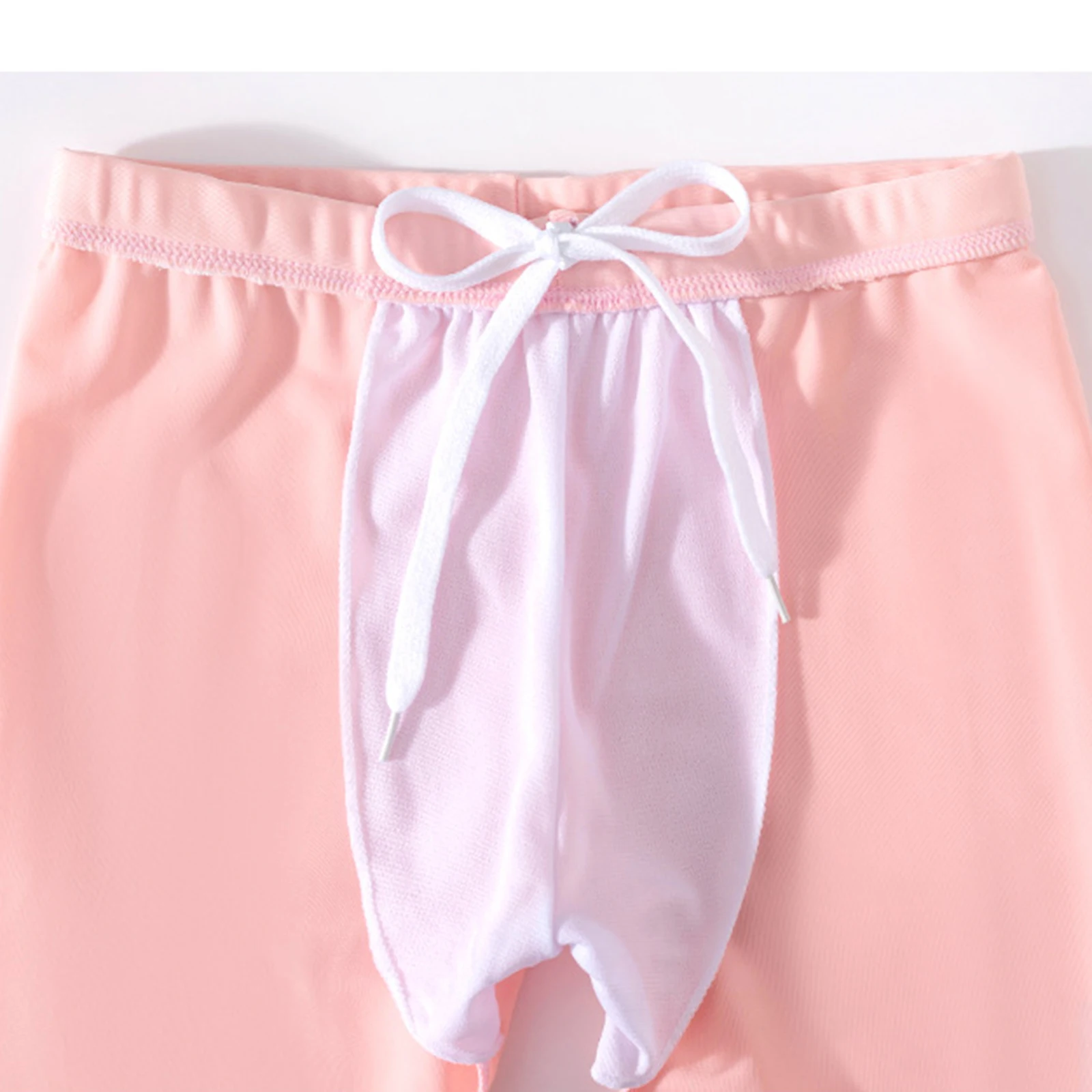 Kids Girls 3Pcs Colorful Print Swimsuit Sun Protection Rash Guard Long Sleeve Swim Top Shorts And Pants Swimwear Bathing Suit