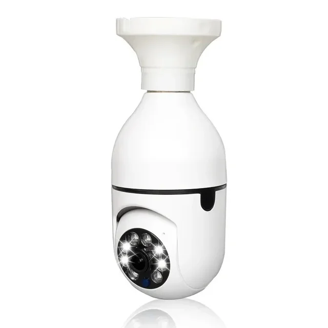 ICSEE 2MP Wifi Bulb E27 Surveillance Camera Color Night Vision 360° Rotating Automatic Human Tracking Two-way Talk Smart Home 2