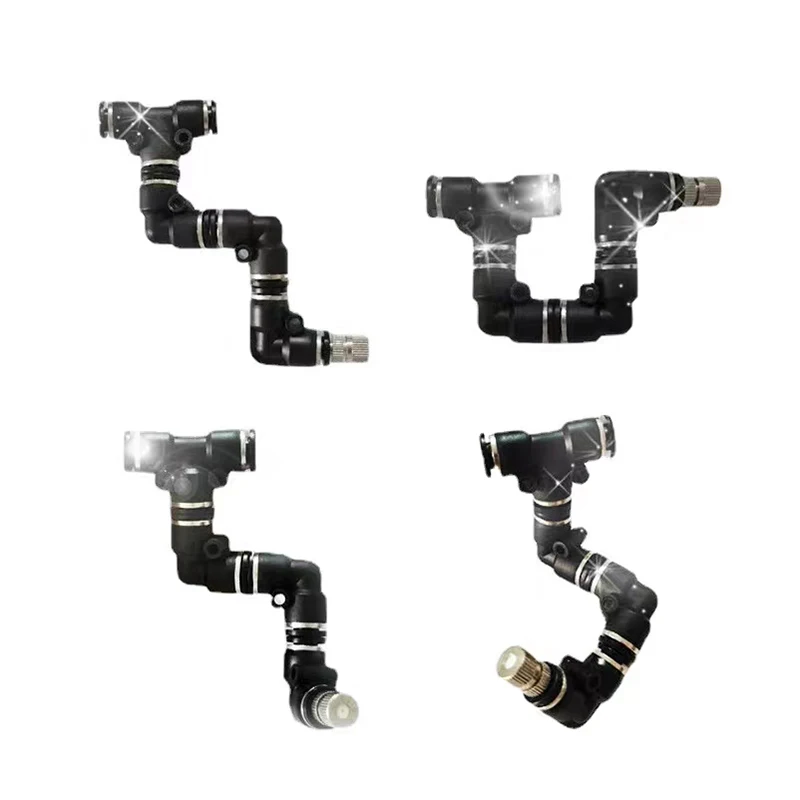 1Pc Rainforest Fish Tank Anti drip misting nozzle Aquarium Filter Misting Nozzle 360 &deg; rotation Atomizing nozzle fog WATER SPRAY