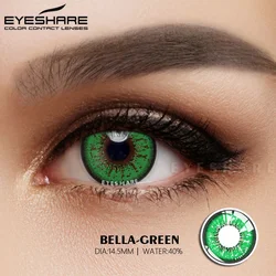 AMARA Vibrant Green Cosplay & Beauty Contact Lenses - Free Shipping (BELLA - GREEN)