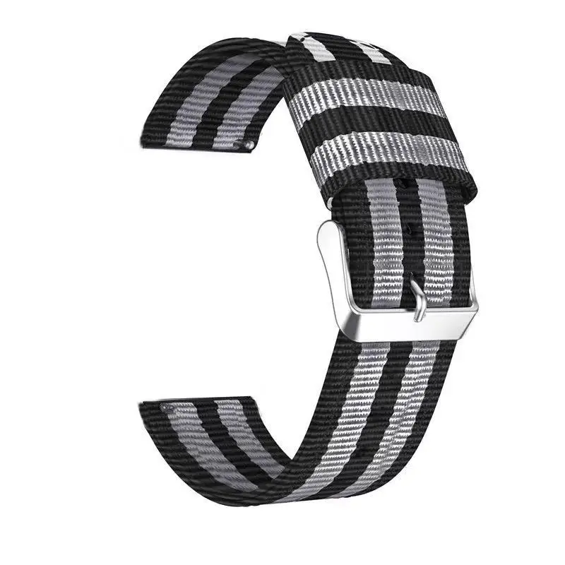 Canvas Nylon Bracelet - 20mm/22mm – Durable Wristband