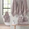 24 Pcs Towels Set, Microfiber Luxury Bath Towels, 2 Bath Sheets, 4 Bath Towels, 6 Hand Towels, 8 Washcloths, 4 Fingertip Towels 4