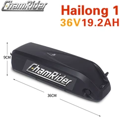

Hailong 36 в 48 в 52 в 72 В Аккумулятор для электровелосипеда 18650 21700 литий-ионные батареи 500 Вт 1000 Вт 1500 Вт Аккумулятор для электровелосипеда