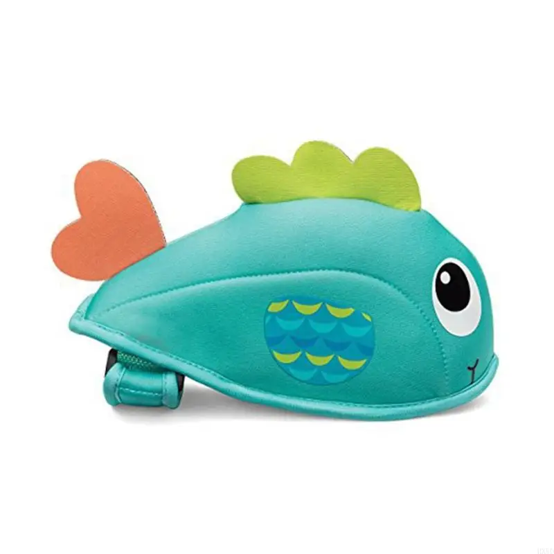 HX5D Useful Bathtub Faucet Cover Cartoon Fish-shaped Water Faucet Mouth Protect Cover