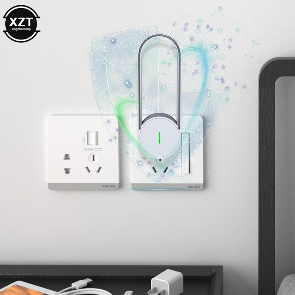 USB Anion Air Purifier Home Air Purifier Filter Car Air Freshener Odor Smoke Remover Purifying Air Silent 3