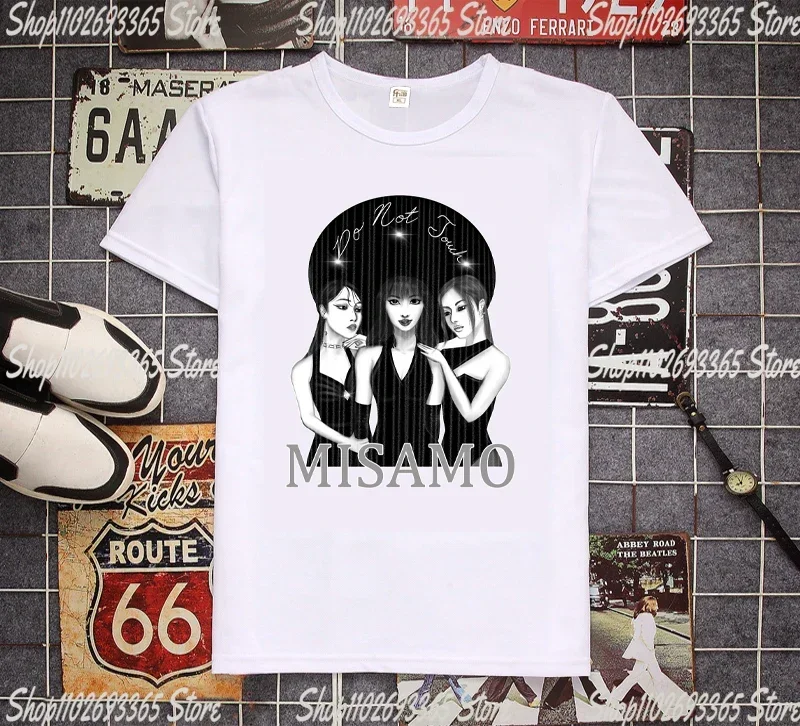 Twice MISAMO T Shirt Momo Sana Mina Graphic Tops T-shirt
