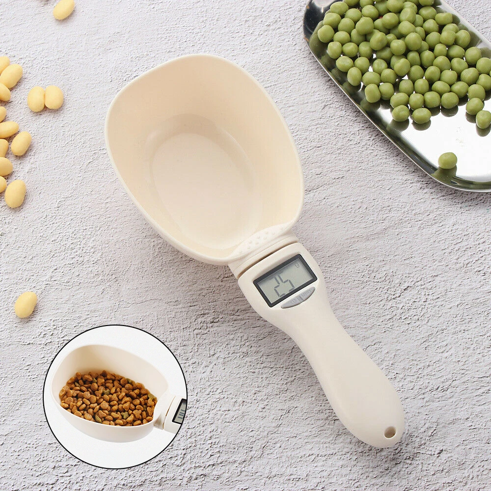 250ml Pet Food Scale Cup Dog Cat Feeding Bowl Portable Electronic Weighing Meter Kitchen Measuring Spoon with LED Display Feeder 2