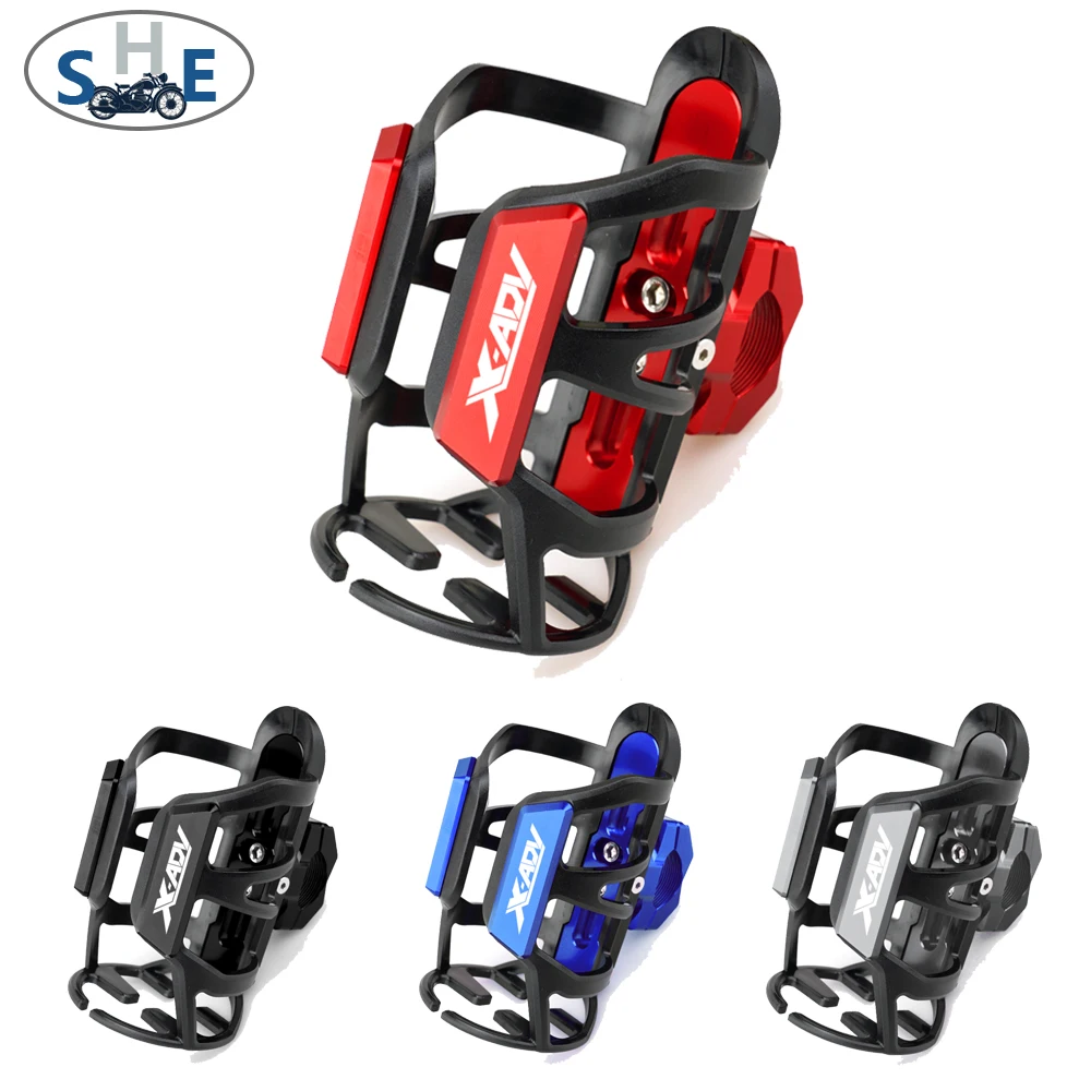 

For HONDA X-ADV 750 XADV 2019 2020 2021 2022 Motorcycle CNC Beverage Water Bottle Cage Drink Cup Holder Sdand Mount Accessories