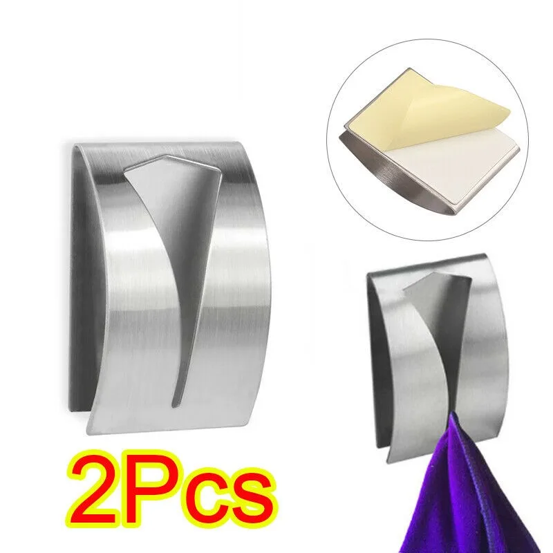 Kitchen Cloth Clip Space-saving Versatile Chrome Plated Easy To Use Modern Tea Towel Holder Versatile Towel Clip Home Essentials