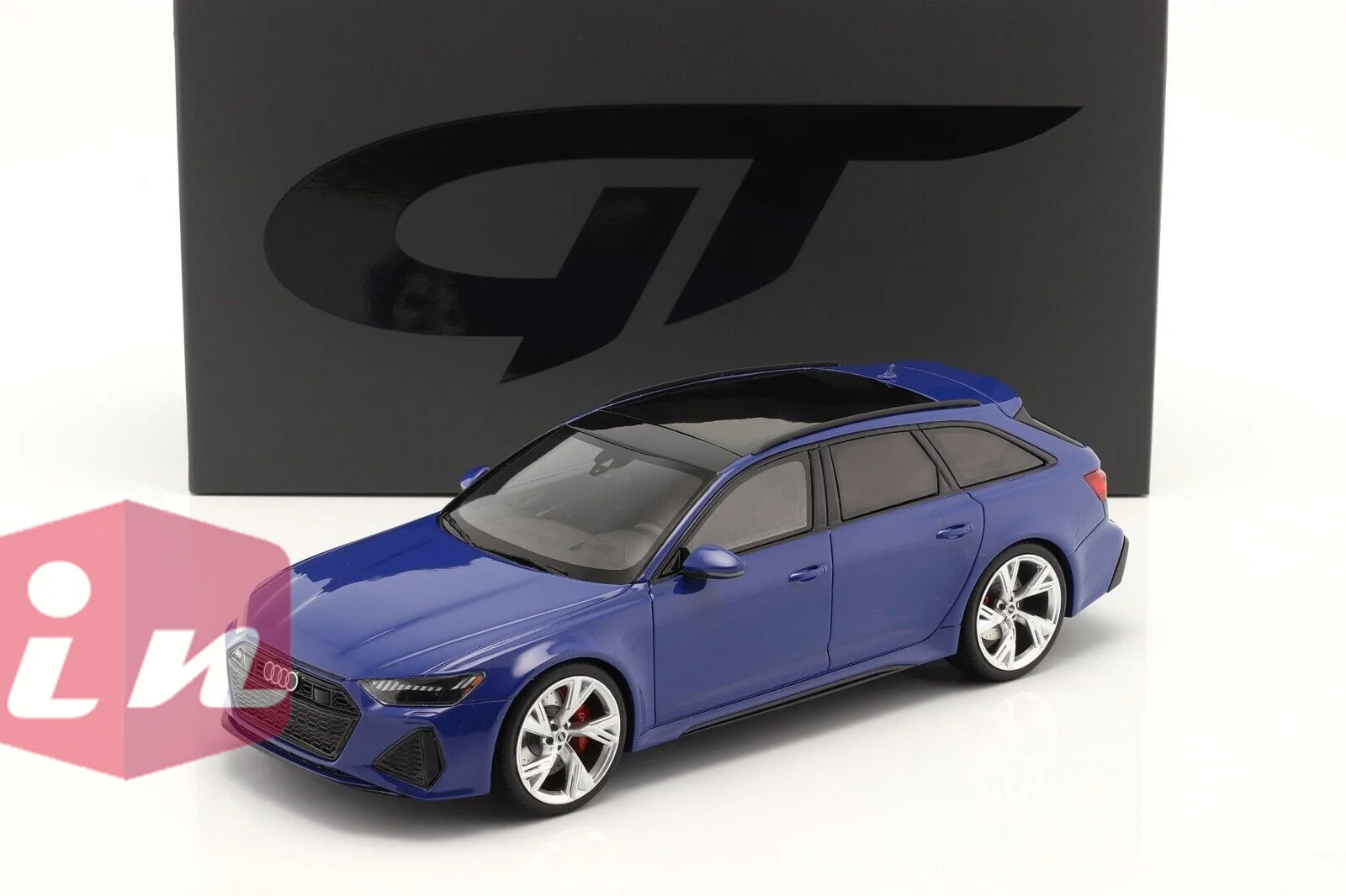 

GT Spirit 1/18 RS6 Avant Tribute Edition "C8" 2020 Nagaro Blue GT854 Resin Model Car Collection Limited Edition Toy Car