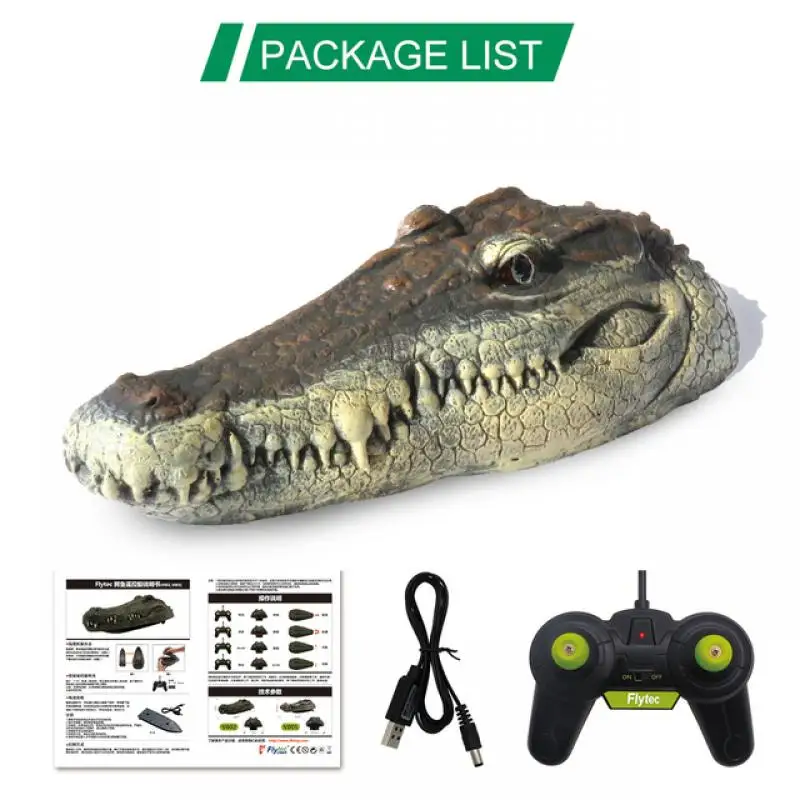 Hot RC Boat 2.4G Remote Control Electric Racing Boats for Pools with  Simulation Crocodile Head Spoof Toys Children Adults Gifts - AliExpress