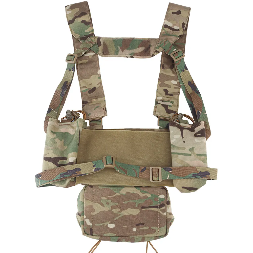 SINAIRSOFT Tactical MK4 Chest Rig Hunting Vest Multi-Function Expandable Mount Quick-Release YKK Zipper 500D Nylon