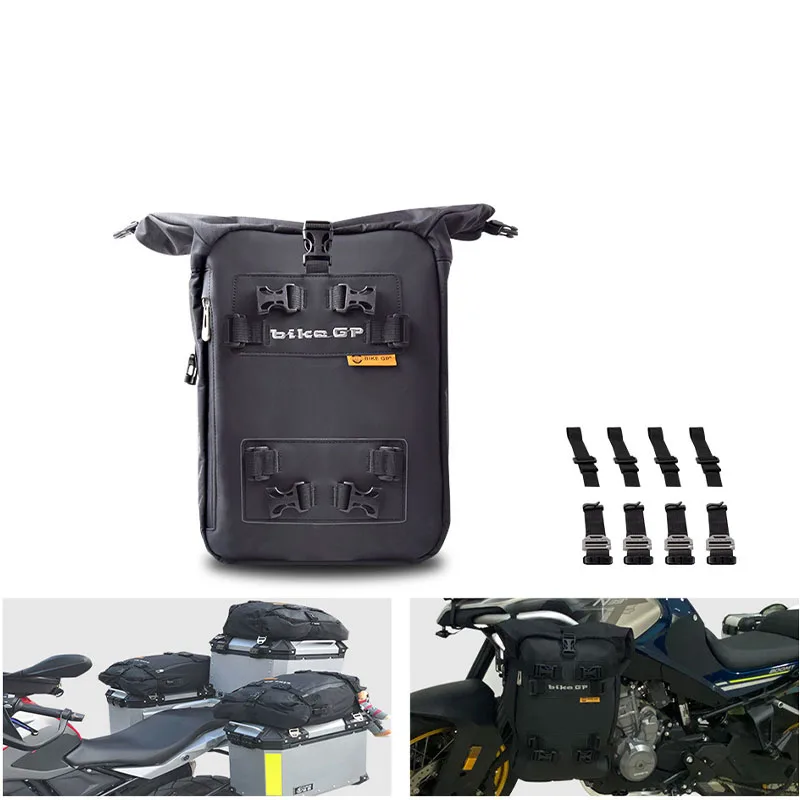 

Motorcycle Waterproof Rear Seat Bag Saddle For BMW R1250GS F850GS Bumper Side Bag Luggage Bag Rider Backpack For F800GS R1200GS