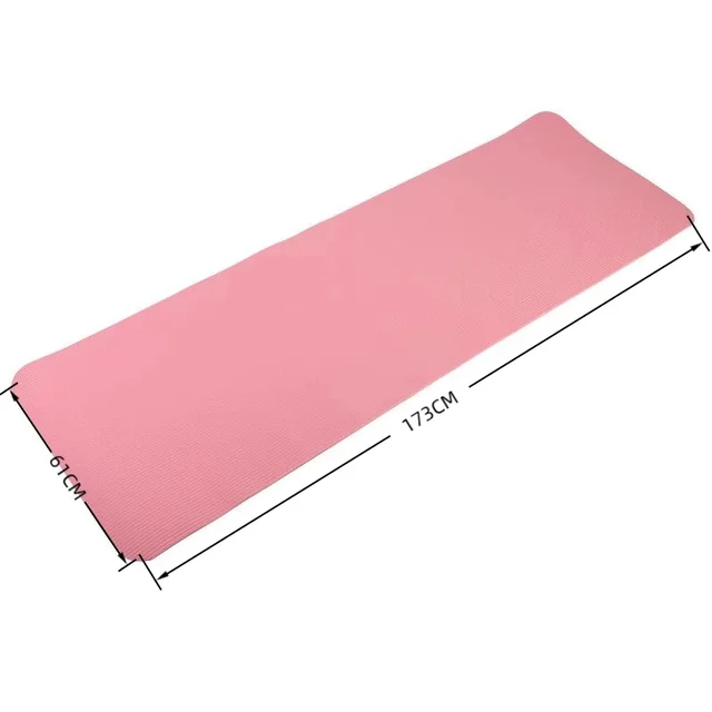 1PC Thick Yoga Mat Anti-skid Sports Fitness Mat 3MM EVA Comfort Foam Yoga Mat For Exercise Yoga And Pilates Gymnastics Mat 6