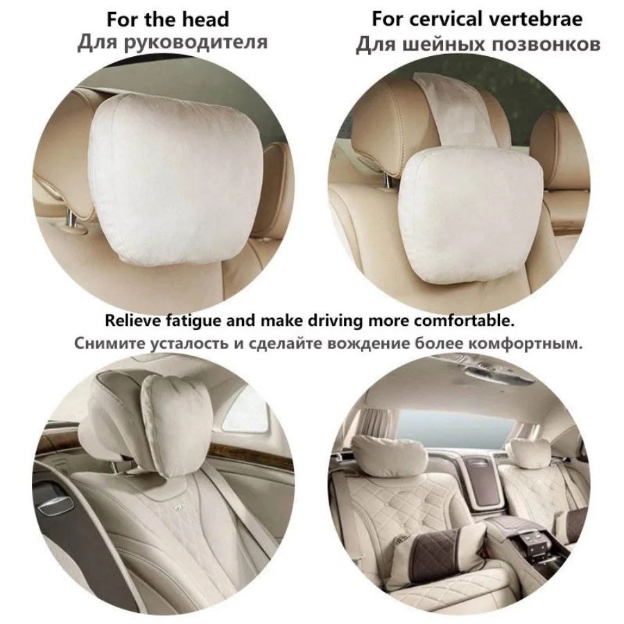 Car Headrest Pillow for Mercedes-Benz 4s class