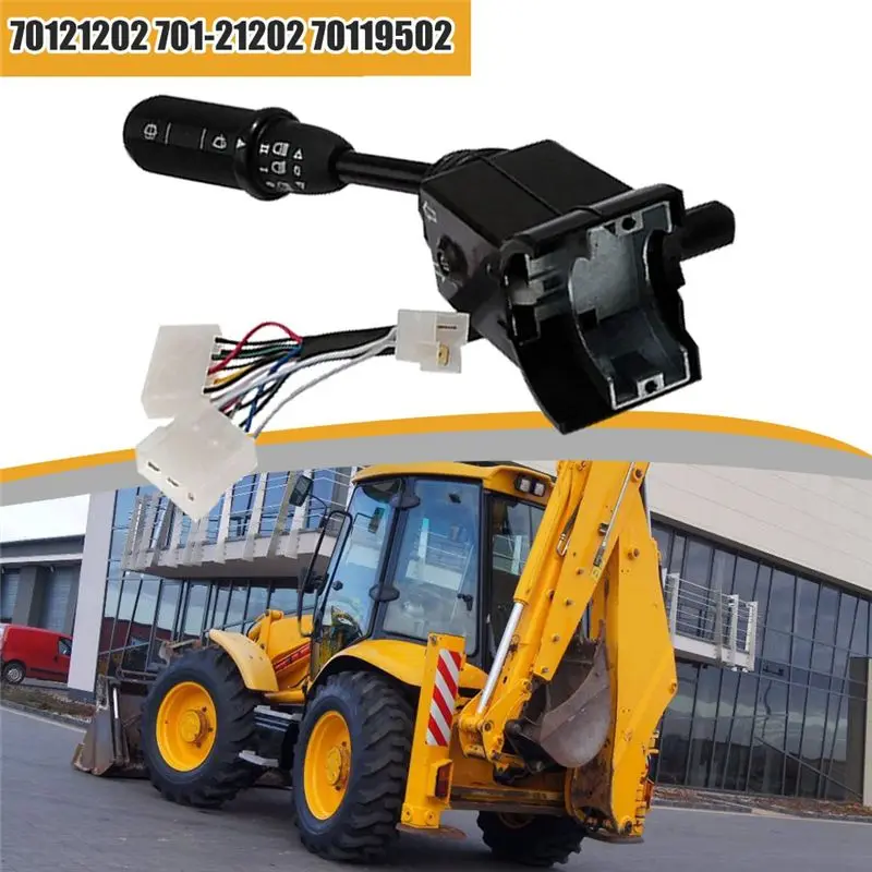 굴삭기 부품 라이트 및 와이퍼 컬럼 스위치 우측 70121202 701/19502 JCB 2CX 2CXL 3C 3C-2WD용