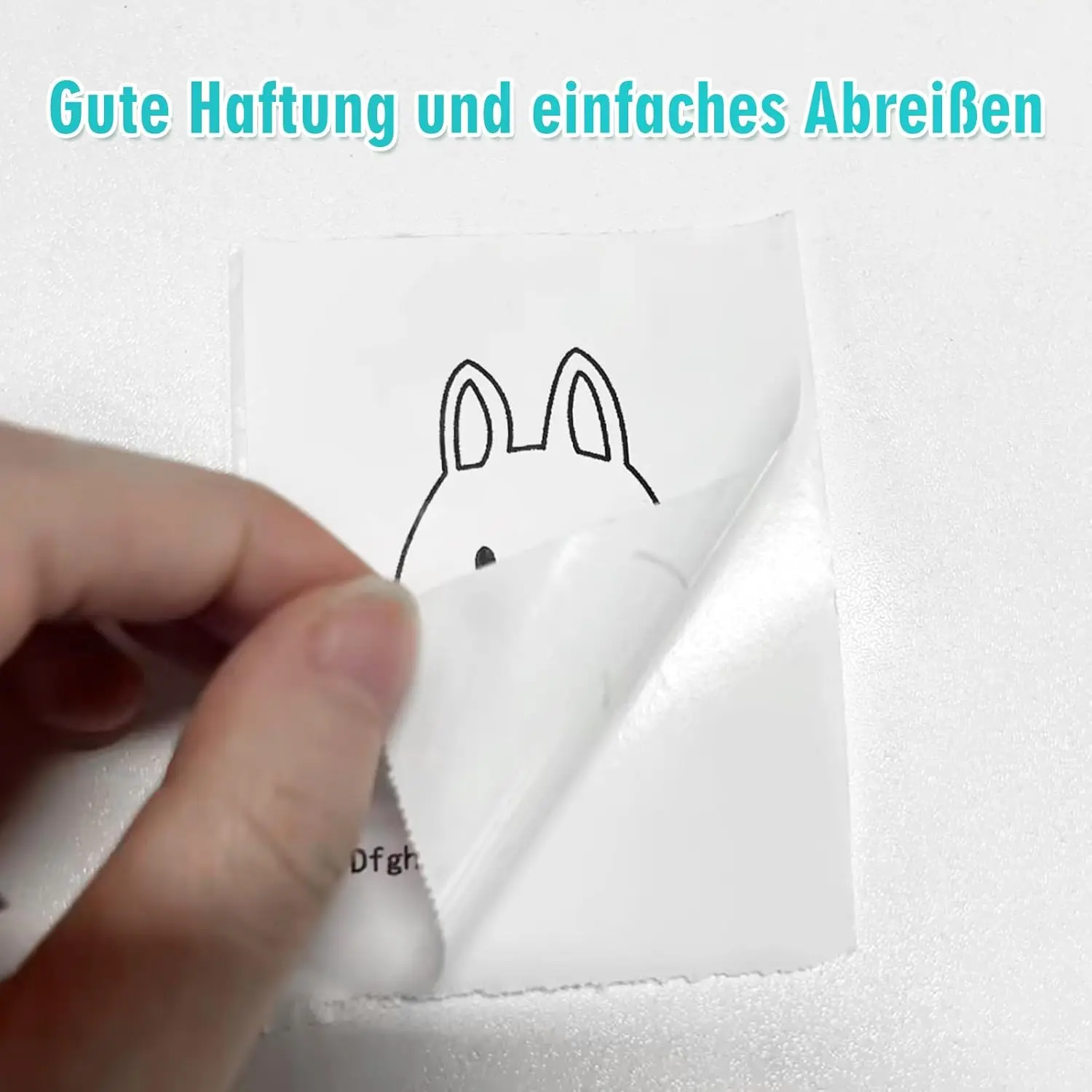 Thermal Sticker Paper - 57mm*30mm,Compatible with HPRT L8/ M02/M02S/iDPRT S1Mini Prtiner White Adhesive Thermal Paper