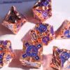 Zinc Alloy Solid Metal Dice DND Polyhedral Dice Used For Dungeon and Dragon MTG Pathfinder RPG Board Game D&D Role Playing Game 1