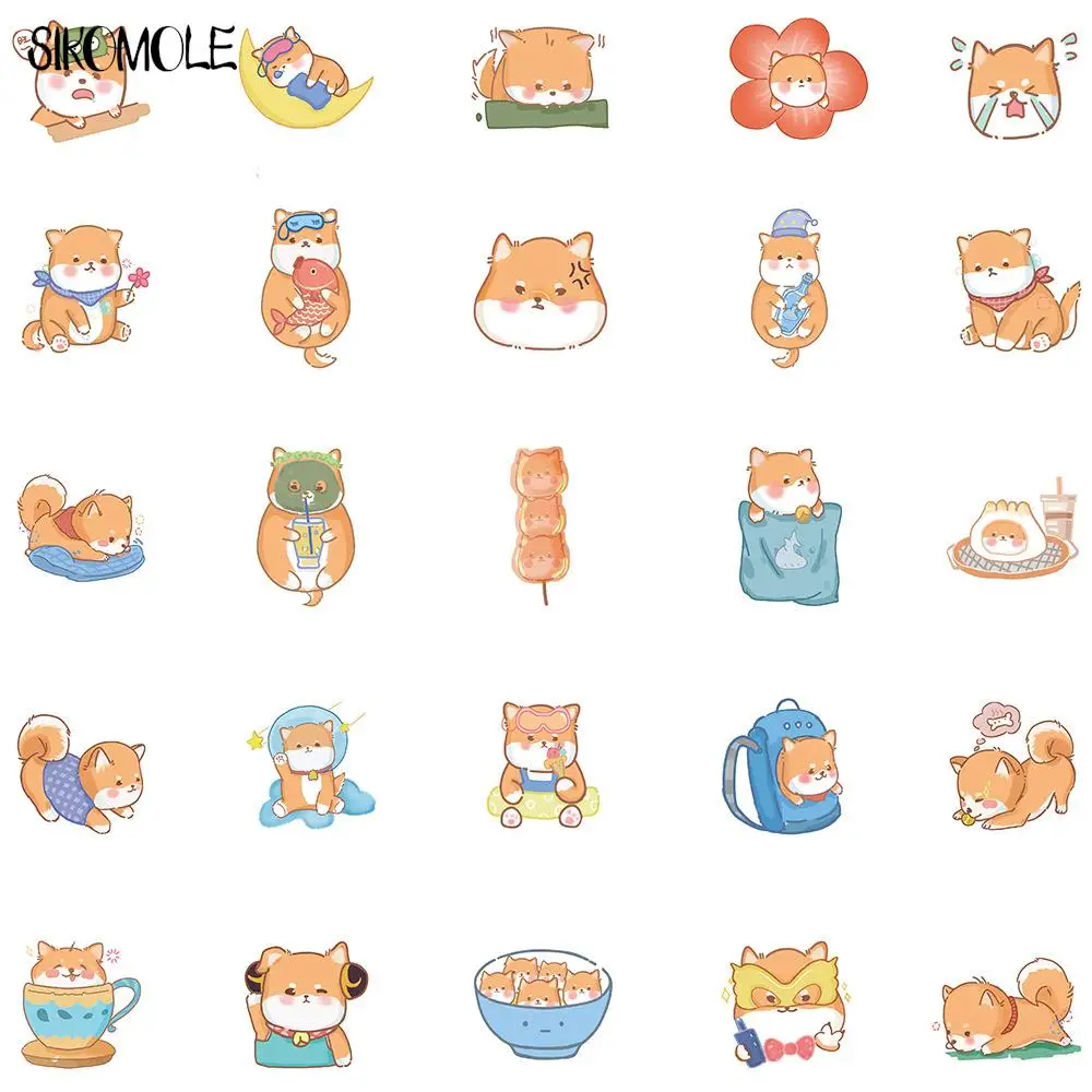 10/30/50PCS Cartoon Cute Japanese Item Stickers Kawaii DIY Kids Toys  Skateboard Diary Laptop Decal Pegatinas Graffiti Sticker F5