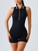 Summer Bodysuit Sportswear Woman Gym Sexy Bodysuit for Fitness Party Shorts Jumpsuits Overalls Women's Yoga Combi-pants Rompers - Image 4