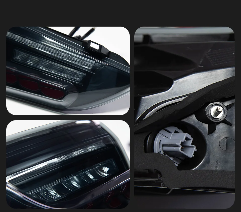 Car Lights for Mazda 6 2013-2018 Atenza Mazda6 LED Auto Taillight Assembly Upgrade Dragon Scale Design Dynamic Lamp Accessories