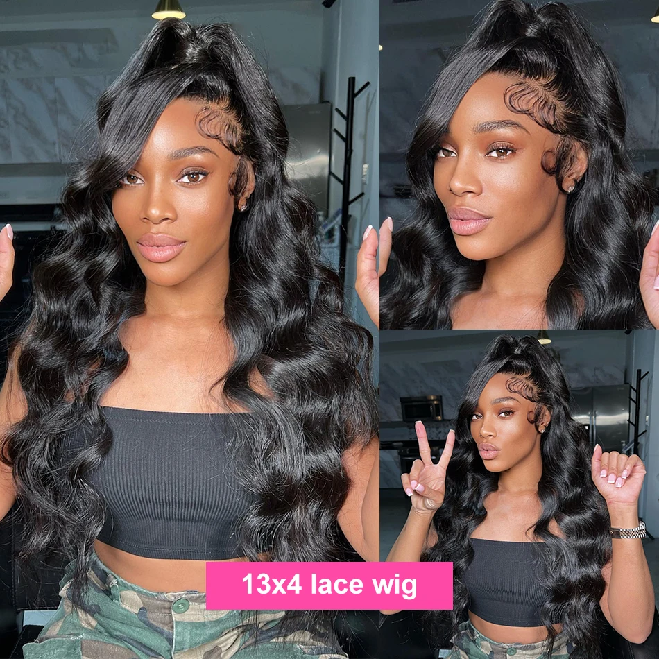13x4 Lace Front Human Hair Wigs Brazilian Body Wave Lace Front Wig 13x6 HD Lace Frontal Wigs For Women Human Hair 13x6x1 T Wigs