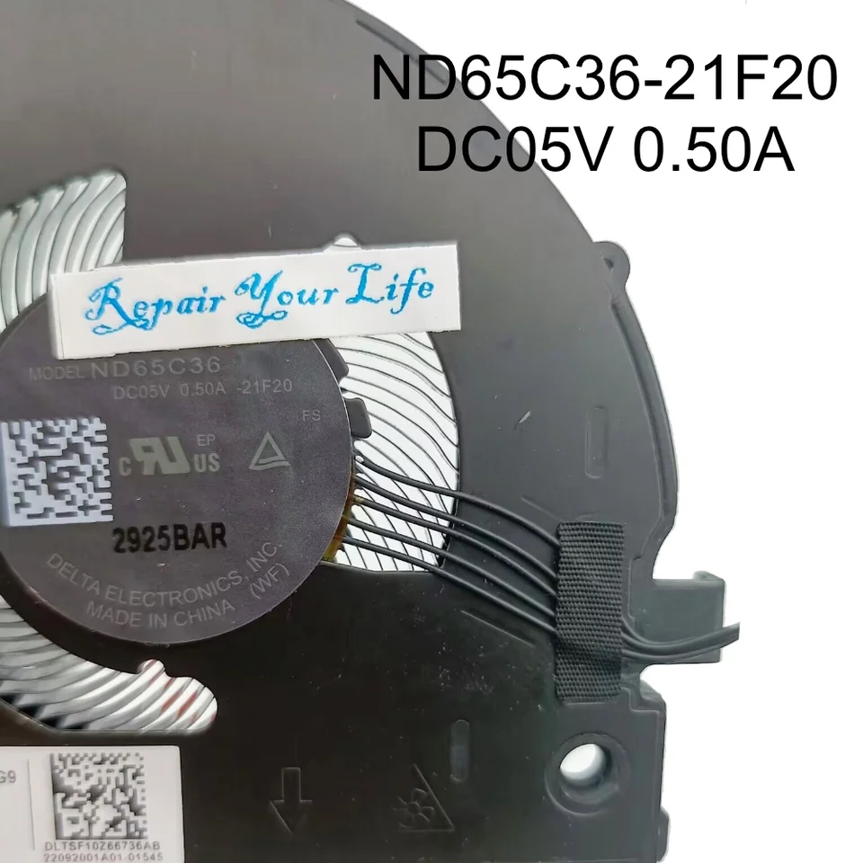 Laptop Cooling Fan for Lenovo L13 Gen Gen ThinkPad 21B3 21B4