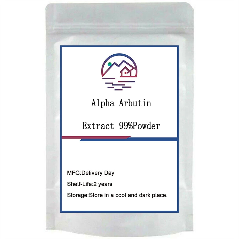 High quality pure alpha arbutin powder alpha arbutin extract powder top cosmetic grade skin