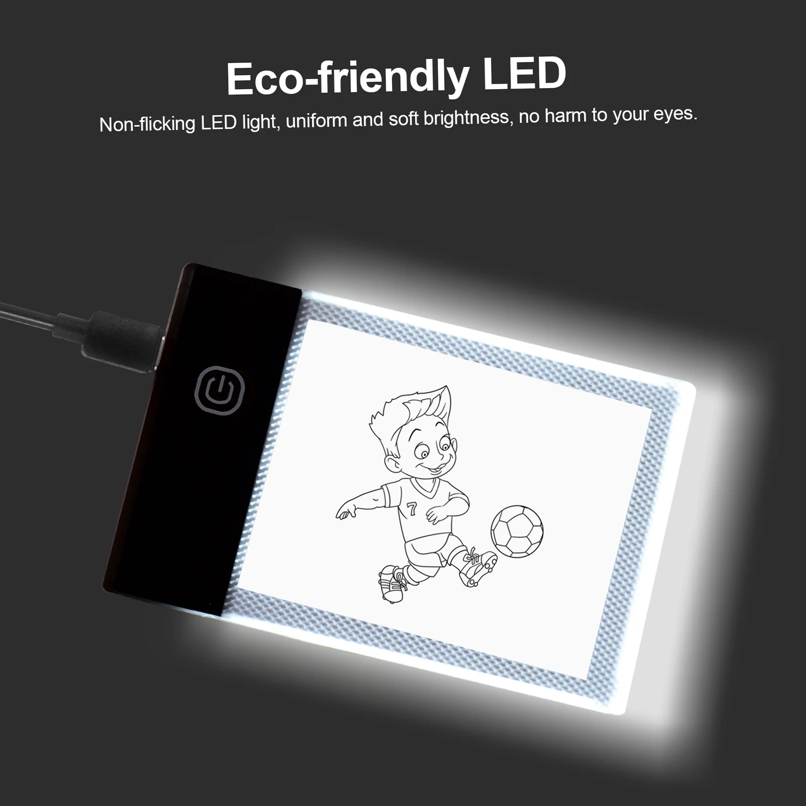 라이트 패드가 포함된 플립 북 키트 LED 라이트 박스 태블릿 300매 드로잉 페이퍼 플립북 드로잉 트레이싱 애니메이션 스케치