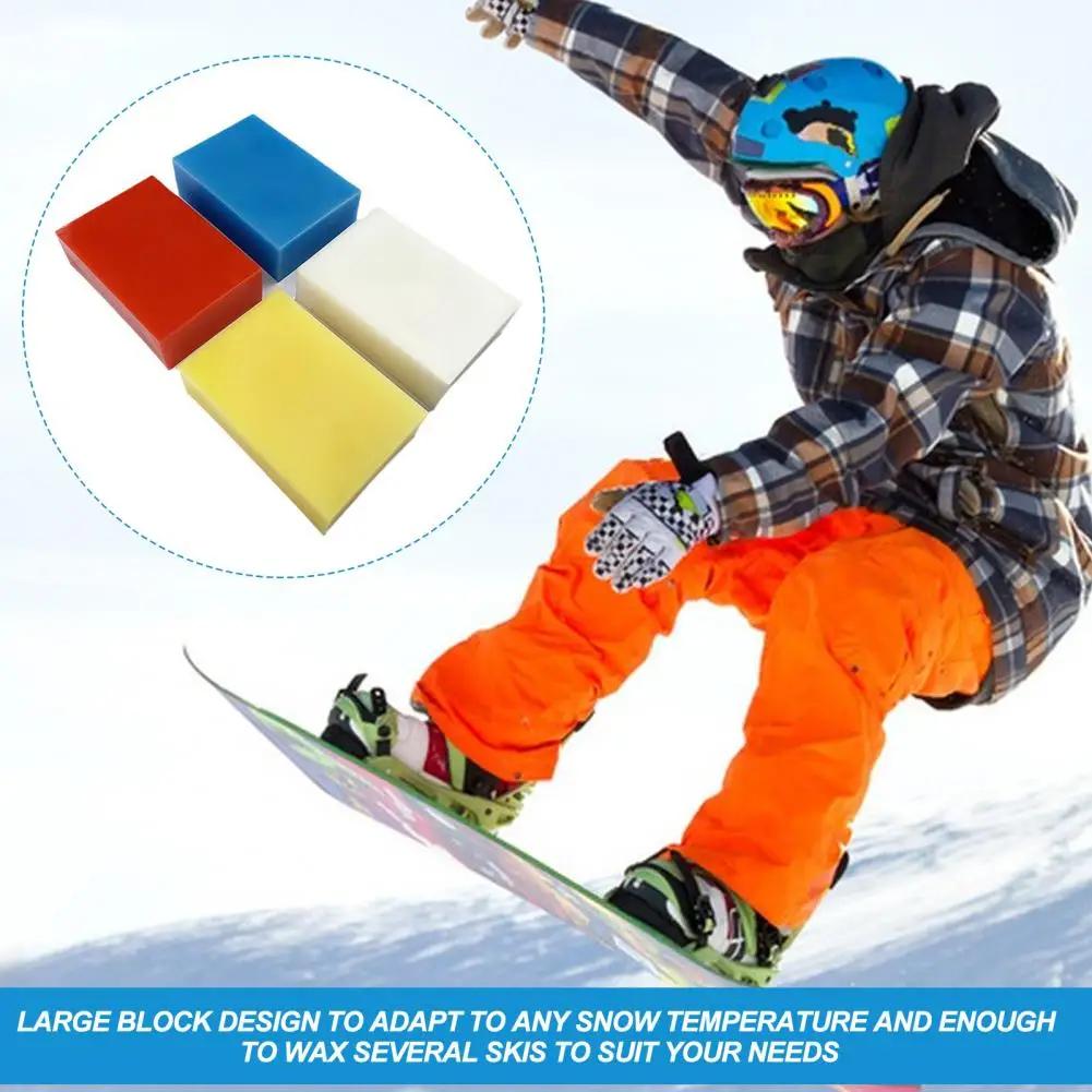 Cera Universal para esquí y Snowboard, bloque de nieve que aumenta la velocidad, protección para Snowboard, Skateboard, Waxs