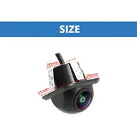 Caméra de recul SMARTOUR pour voiture, vision nocturne 1080P, moniteur de stationnement automatique, CCD étanche, objectif fisheye HD 170 degrés 3