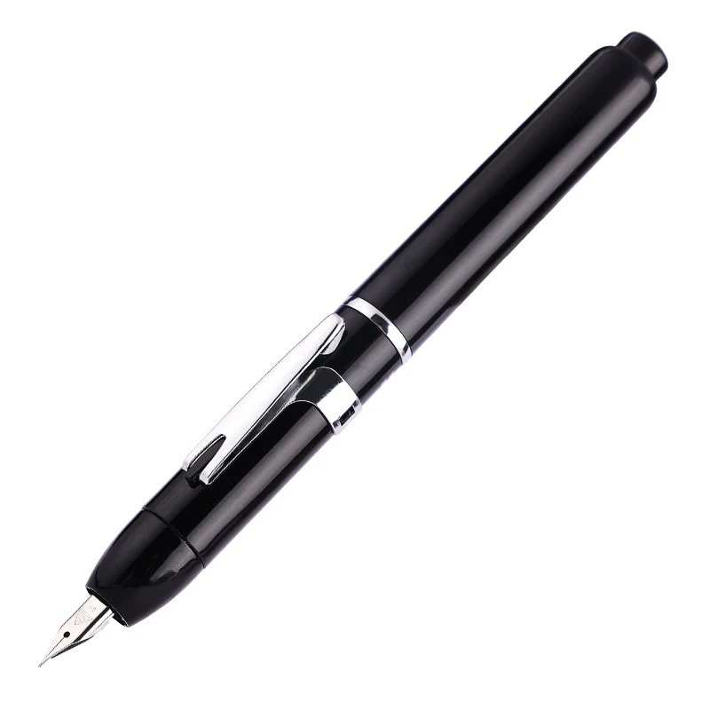 Lanbitou 3088 Press Fountain Pen Student Retractable EF Nib