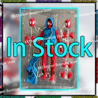 In Stock Ct Toys Scarlet Spider Mafex 186 Spiderman The Amazing Spider-Man Comic Version Anime Action Figure Custom Gifts Toys