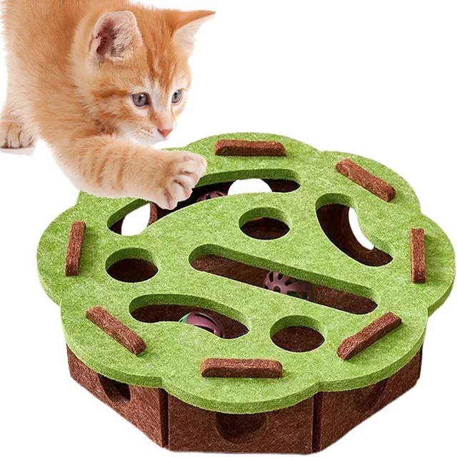 Scratching Posts For Indoor Cats Sisal Cat Scratching Post Kitten Interactive Toy Indoor Exercise Toy Entertainment Supplies