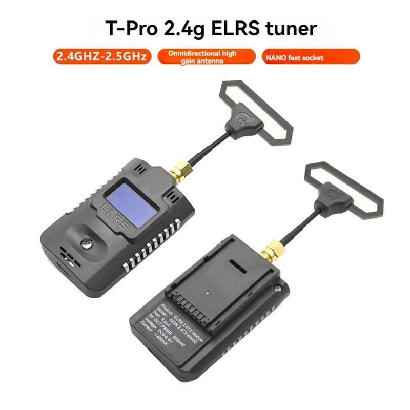 For JUMPER T-Pro AION ELRS 2.4Ghz TX-NANO Transmitter ESP32 500Mw ELRS 2.4 TX Module For FPV Racing Drone