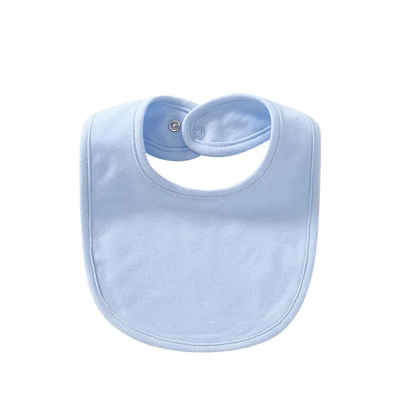 Baby Feeding Bib Apron Kids Solid Color Soft Cotton Saliva Towel Feeding Burp Cloth Bandana Scarf for Newborn Infant Boys Girls Baby Accessories cute	 Baby Accessories