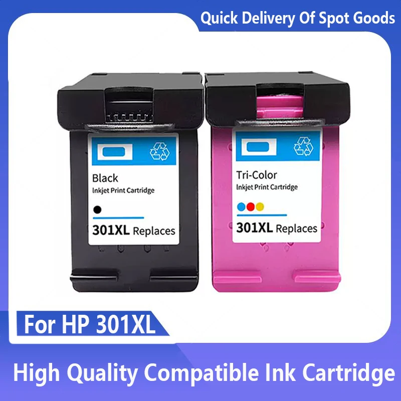 301XL Ink Cartridge for HP 301 XL for HP301 Deskjet 1000 1050 2000 2050 2510 3050 4500 4630 5530 2540 Printer