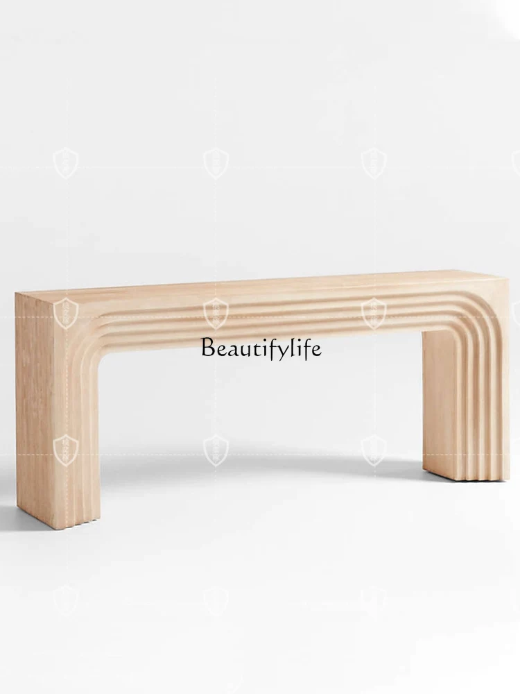 

Старинный очаровательный стиль длинный узкий стол скандинавские консольные столы простые современные