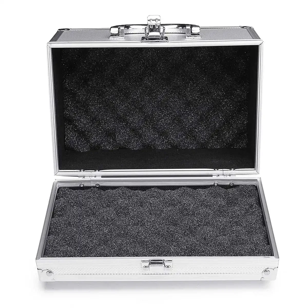 

Portable Aluminum Tool Box Large Safety Equipment Toolbox Instrument Box Storage Case Suitcase Impact Resistant Case With Sponge