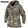 KIICEILING M65 Multicam Tactical Jackets For Men Waterproof Windbreakers Male Camouflage Motorcycle Parka Trench Coat Women 1