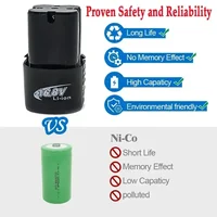 Batterie au Lithium Rechargeable de grande capacité 16.8V pour perceuse électrique, tournevis électrique, batterie de rechange, batterie d'alimentation 5C 3