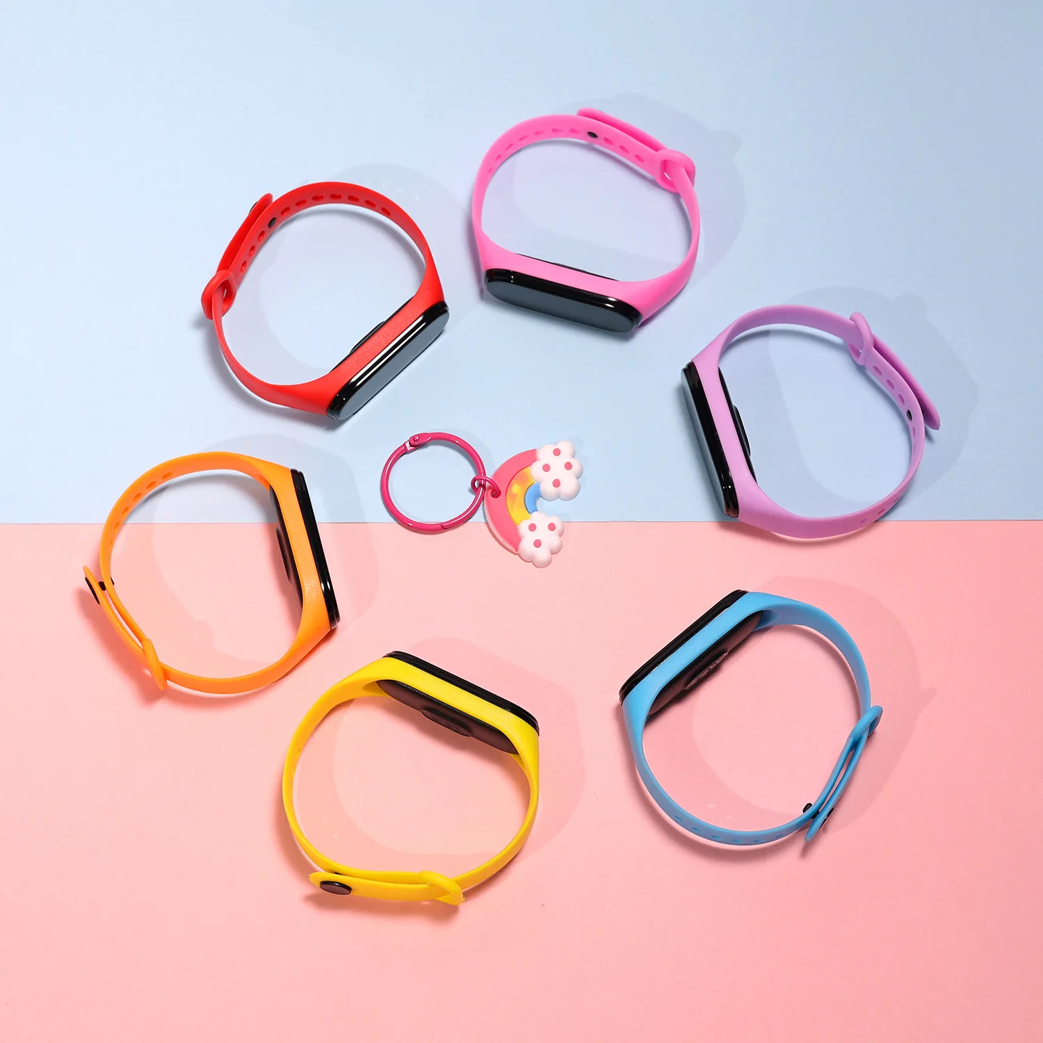 50pcs/lot Luminous LED Electronic Touch Kids Watch Heart Design Students Boys Girls Gift Waterproof Watches  For Wholesale 5
