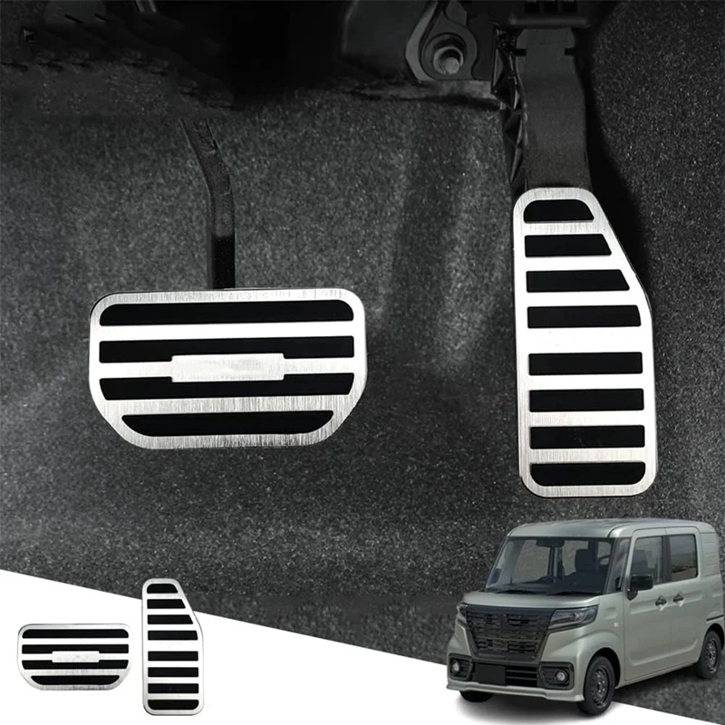 Per Suzuki Spacia / Spacia Custom Mk54S Mk94S 2023 2024 Accessori Per Copertura Pedale Freno A Pedale Antiscivolo In Lega Di Alluminio
