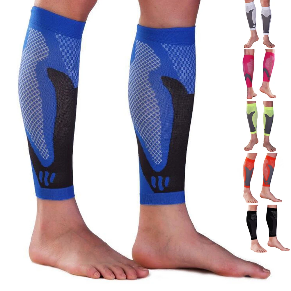 

1Pair Sports Calf Compression Sleeves Elastic Breathable Leg Cover for Men Women Cycling Basketball Football Running Volleyball