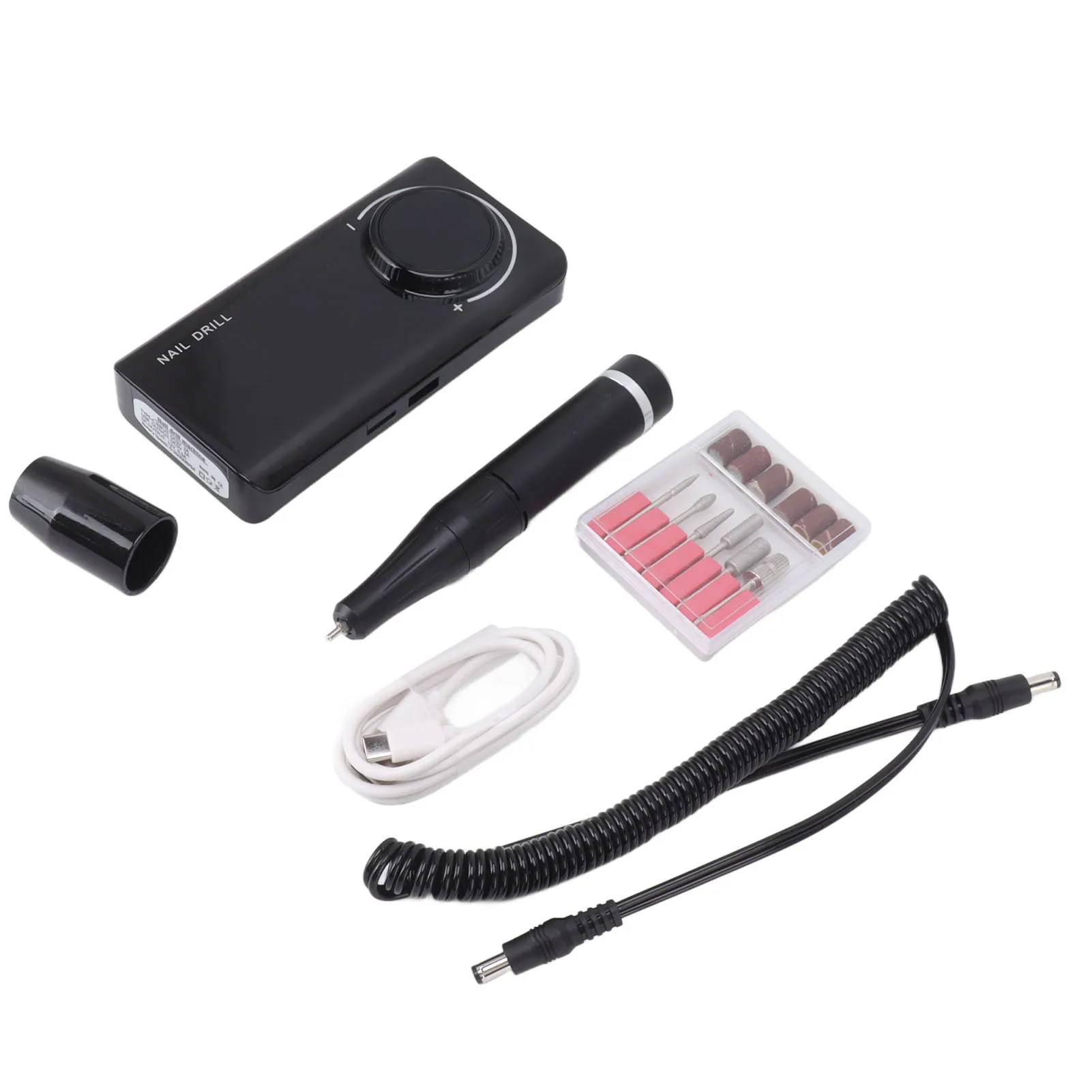 

Electric Nail Drill Machine Different Shapes Nail Polishing Machine Pen 35000RPM Speed for Home Use